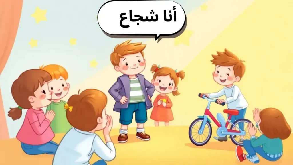 10 قصص قصيرة عن الشجاعة للأطفال من سن 3 - 5 سنوات مع ملف PDF