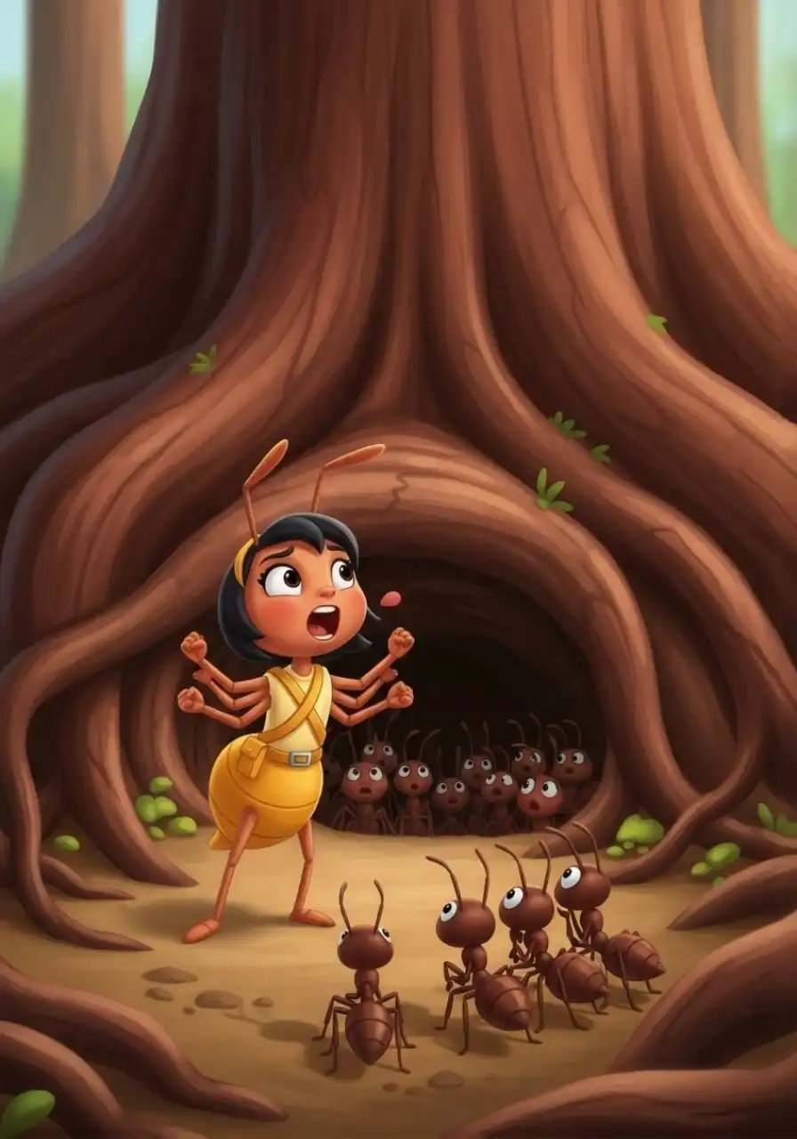 كيف أنقذت نملة صغيرة فيلًا كبيرًا - قصص مصورة للأطفال سن 6